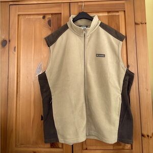 EUC Columbia Fleece Vest Men’s XXL